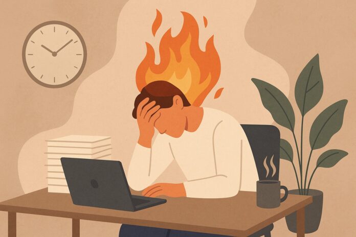 The Great Exhaustion: Ketika Burnout Menjadi Masalah Massal di Dunia Kerja Modern